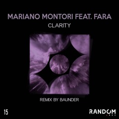 Mariano Montori Feat. Fara - Clarity (Original mix)