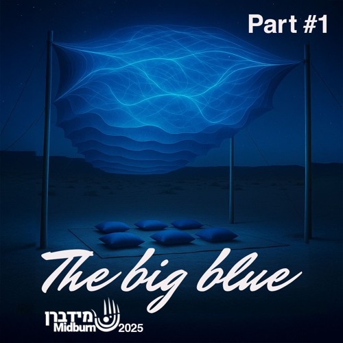 The Big Blue Art Installation #1 | Midburn | October 2025