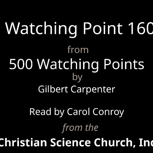 Watching Point 160, from 500 Watching Points by Gilbert Carpenter