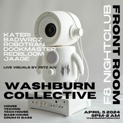 WASHBURN COLLECTIVE @ F8SF | 04.05.24 | Hard Techno