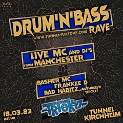 Trick-17 Opening Set  Drum & Bass Rave Tunnel 18.03.23