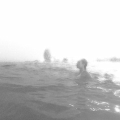 swimming againts the waves