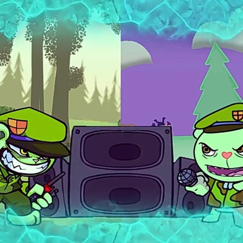 FNF Triggered (Vs Flippy:Flipped out)  X Happy Tree Land (Vs Flippy)