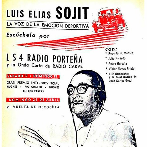 Coche a la vista! O rádio impulsionando o automobilismo argentino no anos de 1950