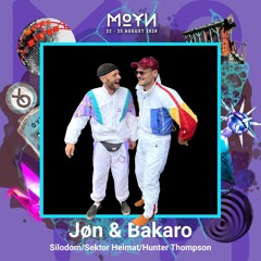 Jøn & Bakaro @ MoynMoyn Festival 2024 - Diskotheka Closing  25.08.2024