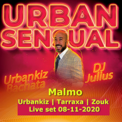 Live set Malmo Dj Julius Urban Sensual Weekend 08-11-2020