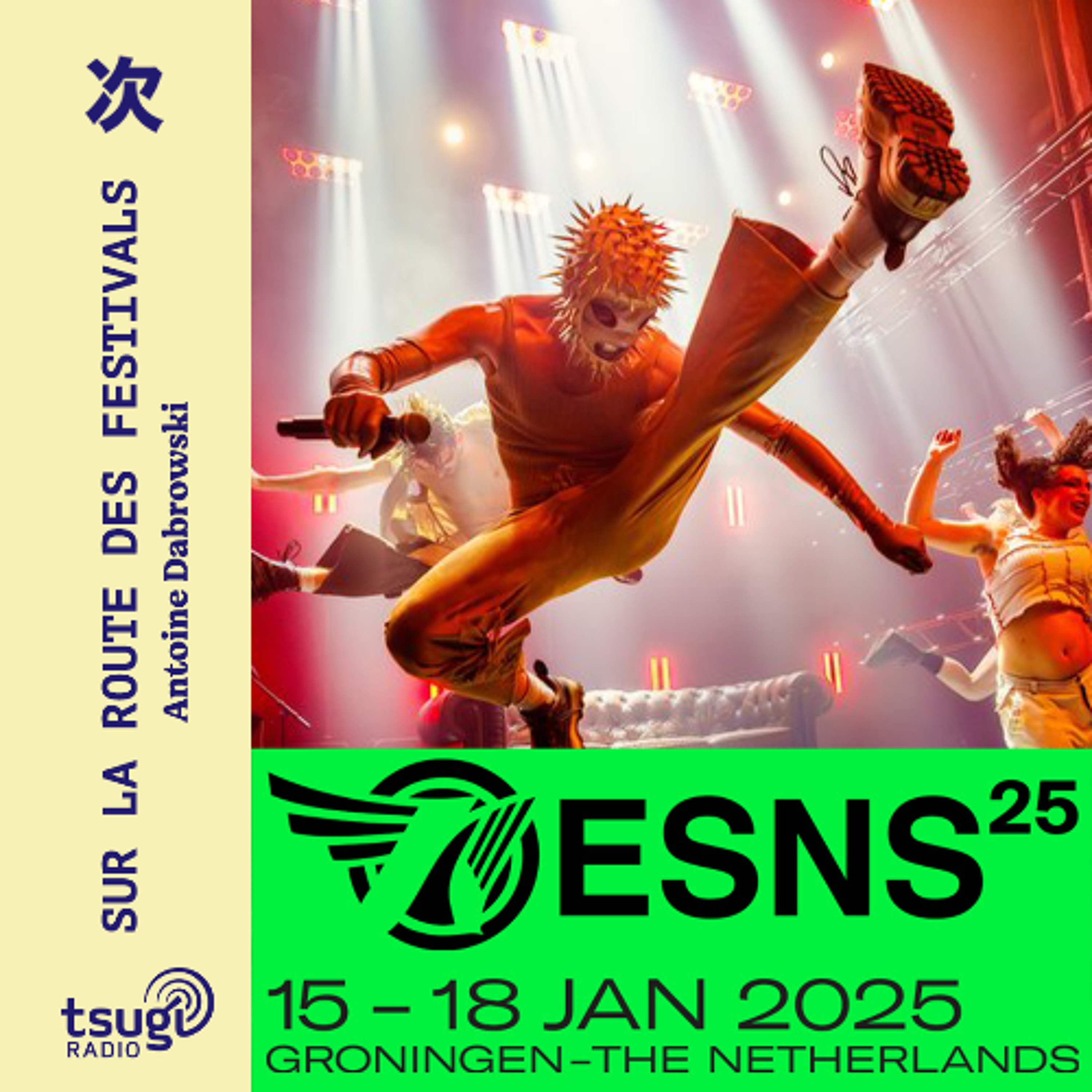 En direct d'Eurosonic (Pays-Bas) avec Yamê, JOUBe, Ryvage, Adrien Soleiman, Lionstorm et Ruthven et Boko Yout