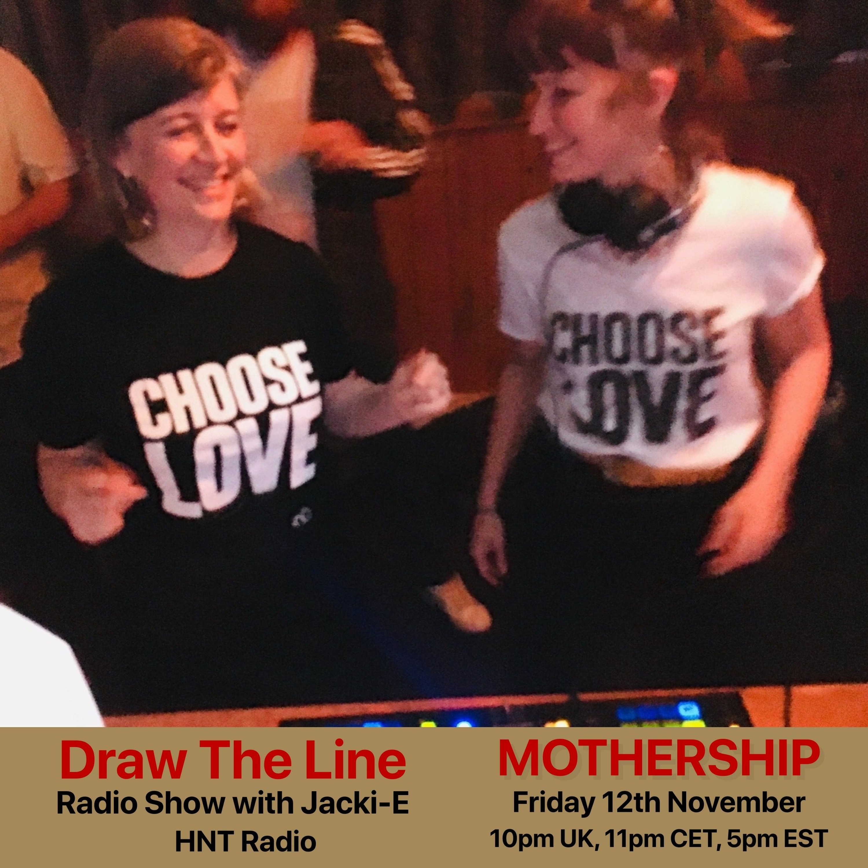 Jacki-E and Draw The Line Radio Show