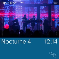 Fake Eyes Production(Shigeo JD+Mustache X) Live Show at MUTEK @LIQUIDROOM 2019.12.14