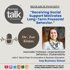 The Science of Helping Others: Insights from Dr. Zoe Kinias