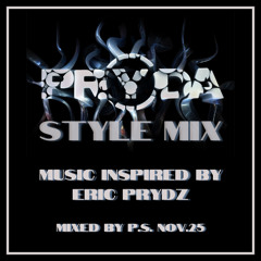 PRYDA STYLE MIX. Music inspired by Eric Prydz. By P.S. Nov.2025