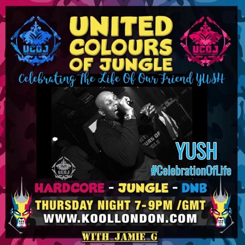 United Colours Of Jungle - Yush Tribute Show - ft Jamie G - 23-09-21
