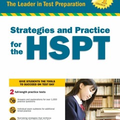 Free eBooks Strategies and Practice for the HSPT (Barron's Strategies and