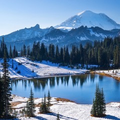 The White Hills Of Tipsoo Lake