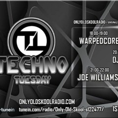 Warpedcore - Techno Tuesday - Only Oldskool Radio - 01 - 03 - 2022