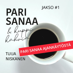#1 Pari sanaa ajankäytöstä