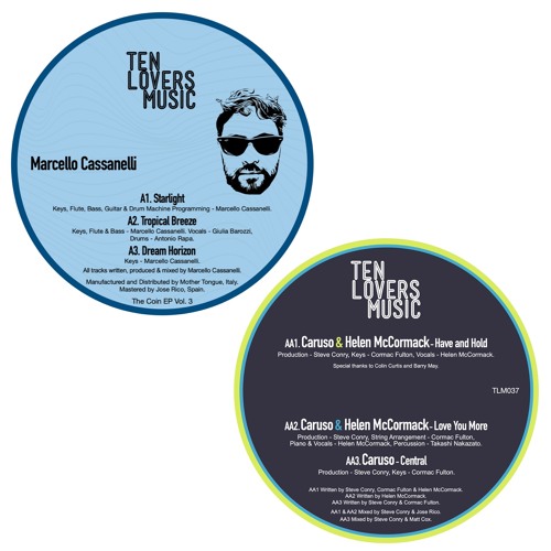 Marcello Cassanelli, Caruso & Helen McCormack / The Coin EP Vol. 3 Marcello Cassanelli, Caruso & Helen McCormack / The Coin EP Vol. 3