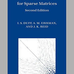 DOWNLOAD KINDLE 📁 Direct Methods for Sparse Matrices (Numerical Mathematics and Scie