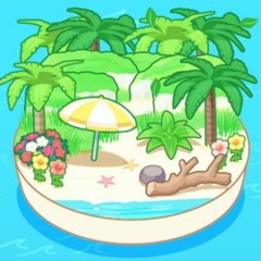 Pokemon Sleep - Cyan Beach lo-fi remix
