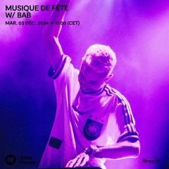 Musique de fëte : w/ Bab - 03 Décembre 2024