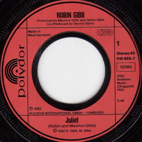 Robin Gibb - Juliet - House Mix Bootleg - (Kevin Mosleen)