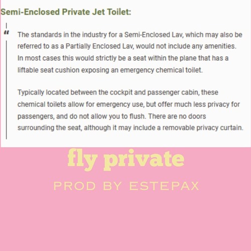Fly Private prod by ESTEPAX