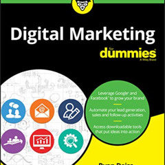 [View] EPUB 📋 Digital Marketing Fd (For Dummies (Lifestyle)) by  Ryan Deiss &  Russ