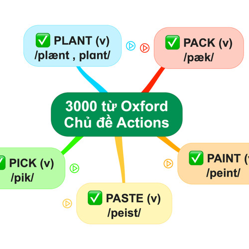 Pack, paint, paste, pick, plant #3000 từ Oxford