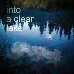 into a clear lake