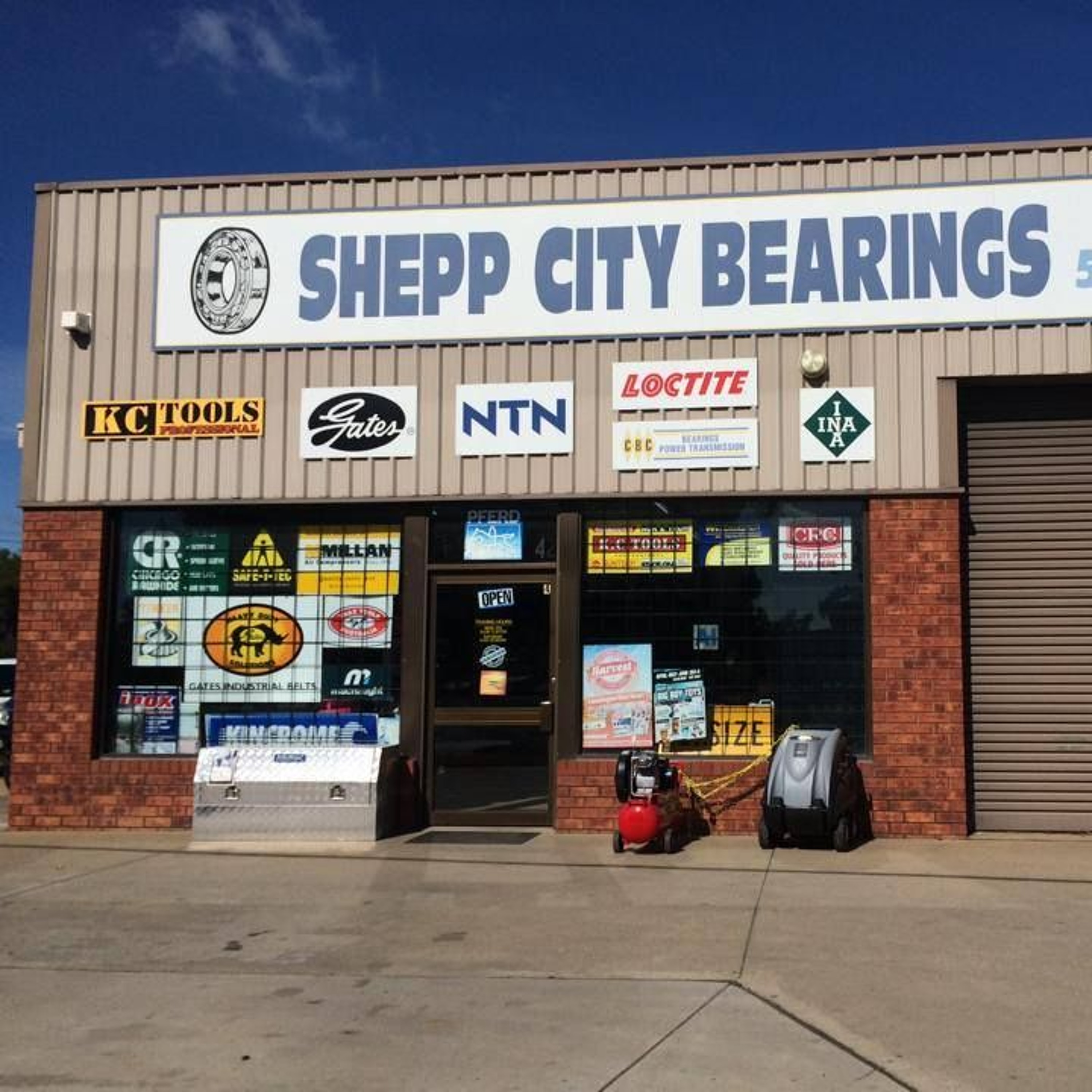 Chloe Lloyd from Shepp City Bearings and Industrial Supplies about their bushfire donation drive