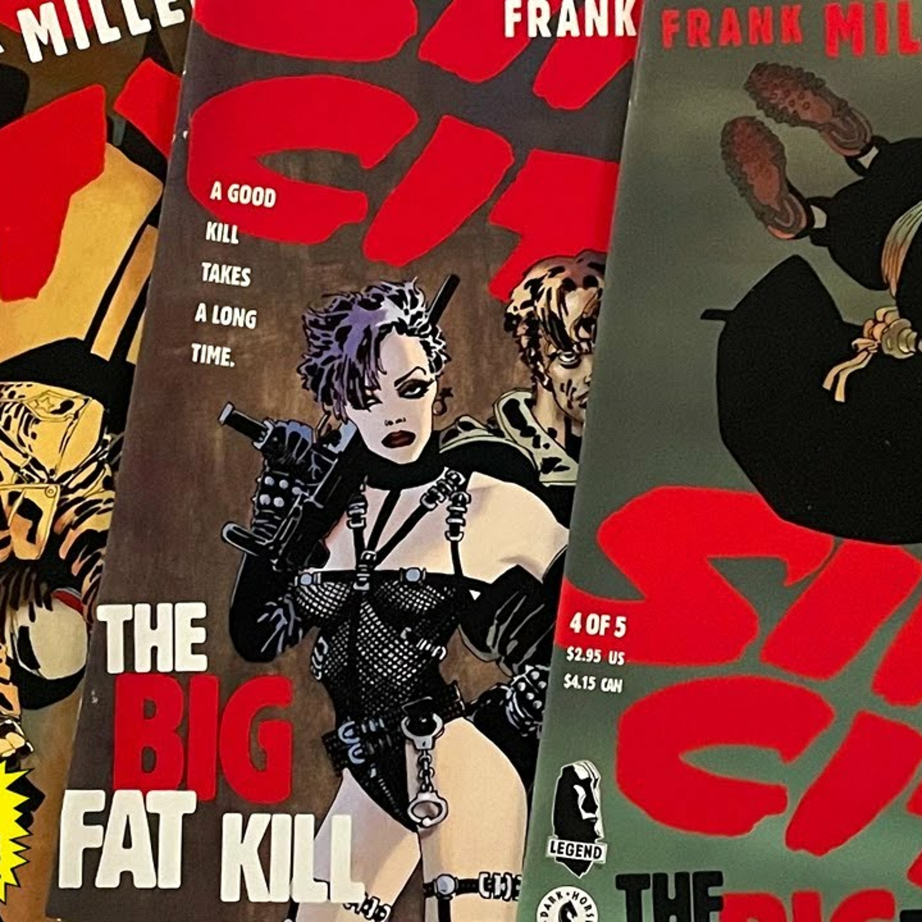 Cop Killer! Frank Miller SIN CITY Big Fat Kill Is the 1st appearnace of 300?! episode artwork