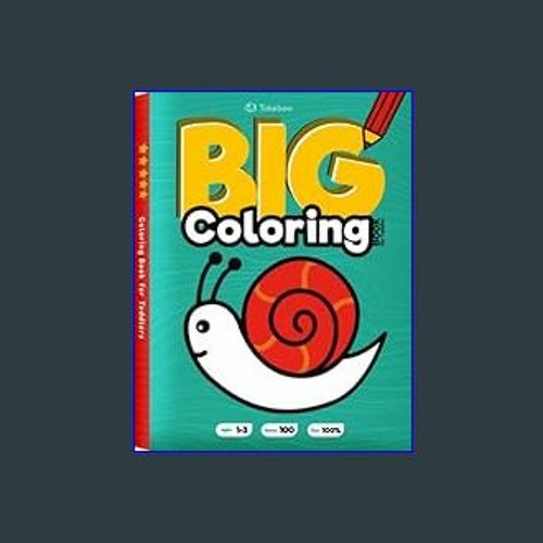 Tokeboo BIG Coloring Book for Toddler: 101 Simple JUMBO Coloring Pages  Including Animals, Fruits, Vegetables, Transport, Nature, and More! (For  Kids