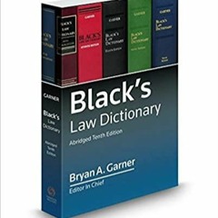 Download~ PDF Black?s Law Dictionary, Abridged, 10th Edition