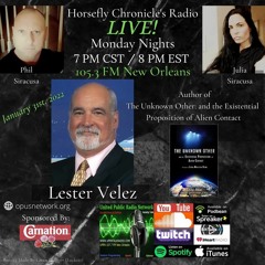 Horsefly Chronicles Radio Welcomes Lester Velez 7est 8est