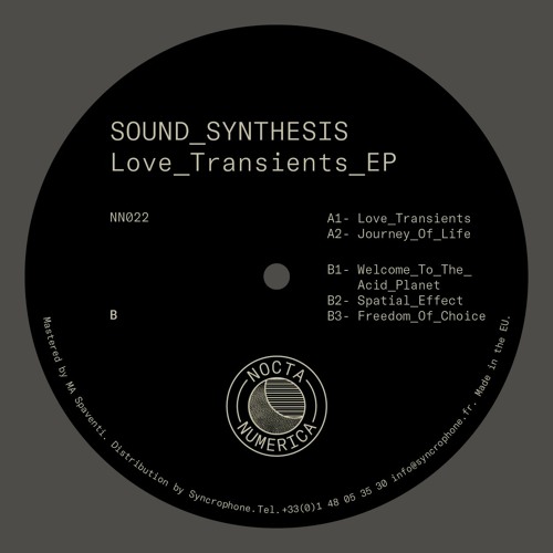 PREMIERE: Sound Synthesis - Freedom Of Choice [Nocta Numerica Records]