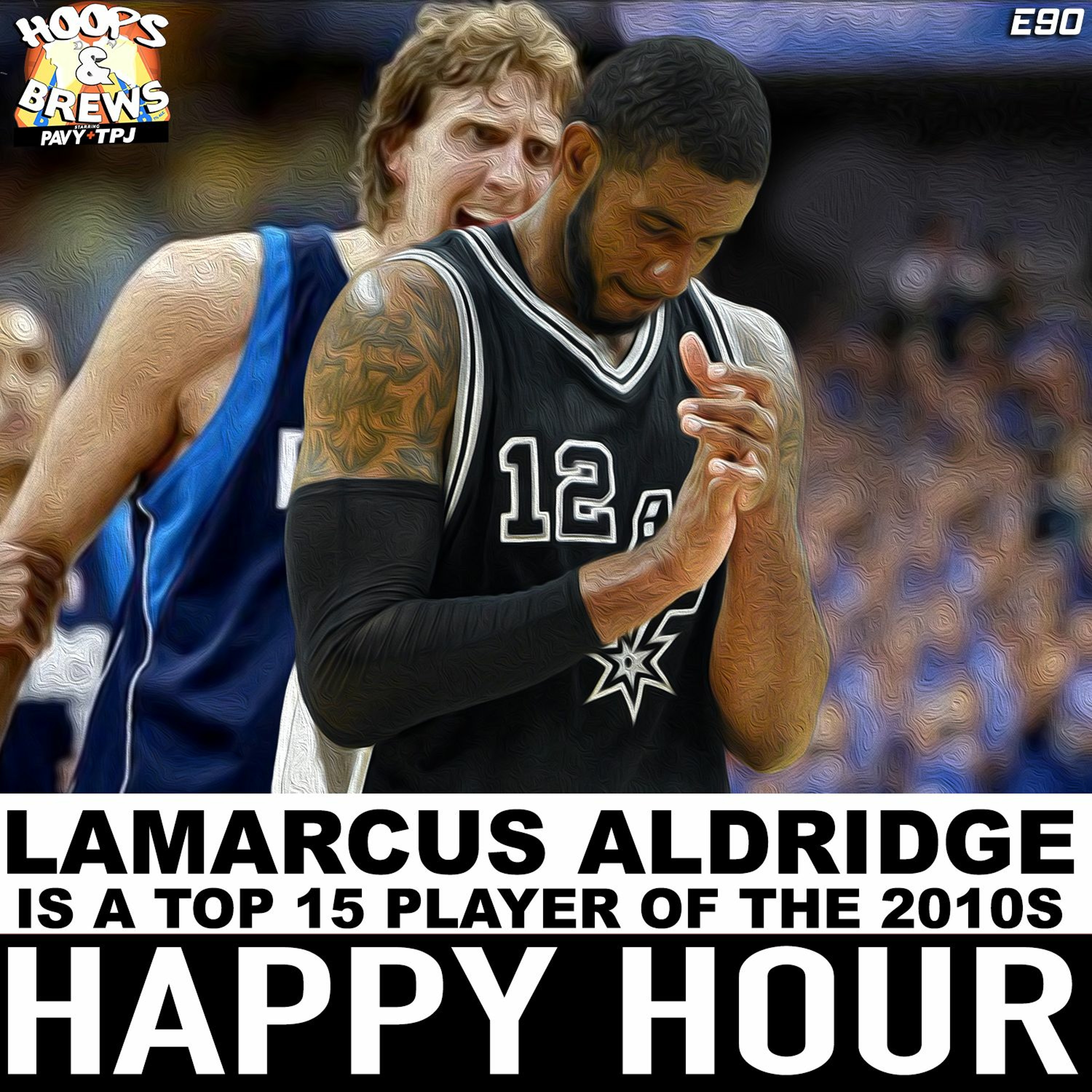 Happy Hour Ep. 90: Lamarcus Aldridge is a Top 15 Player of 2010's + ALL DECADE TEAM 2010s episode artwork