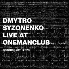 Live @ OneManClub - October 28th 2023