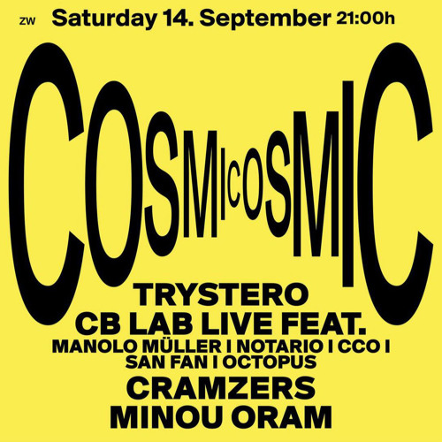 Live @Cosmic #12, 14.09.24
