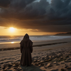 Sunset Monk