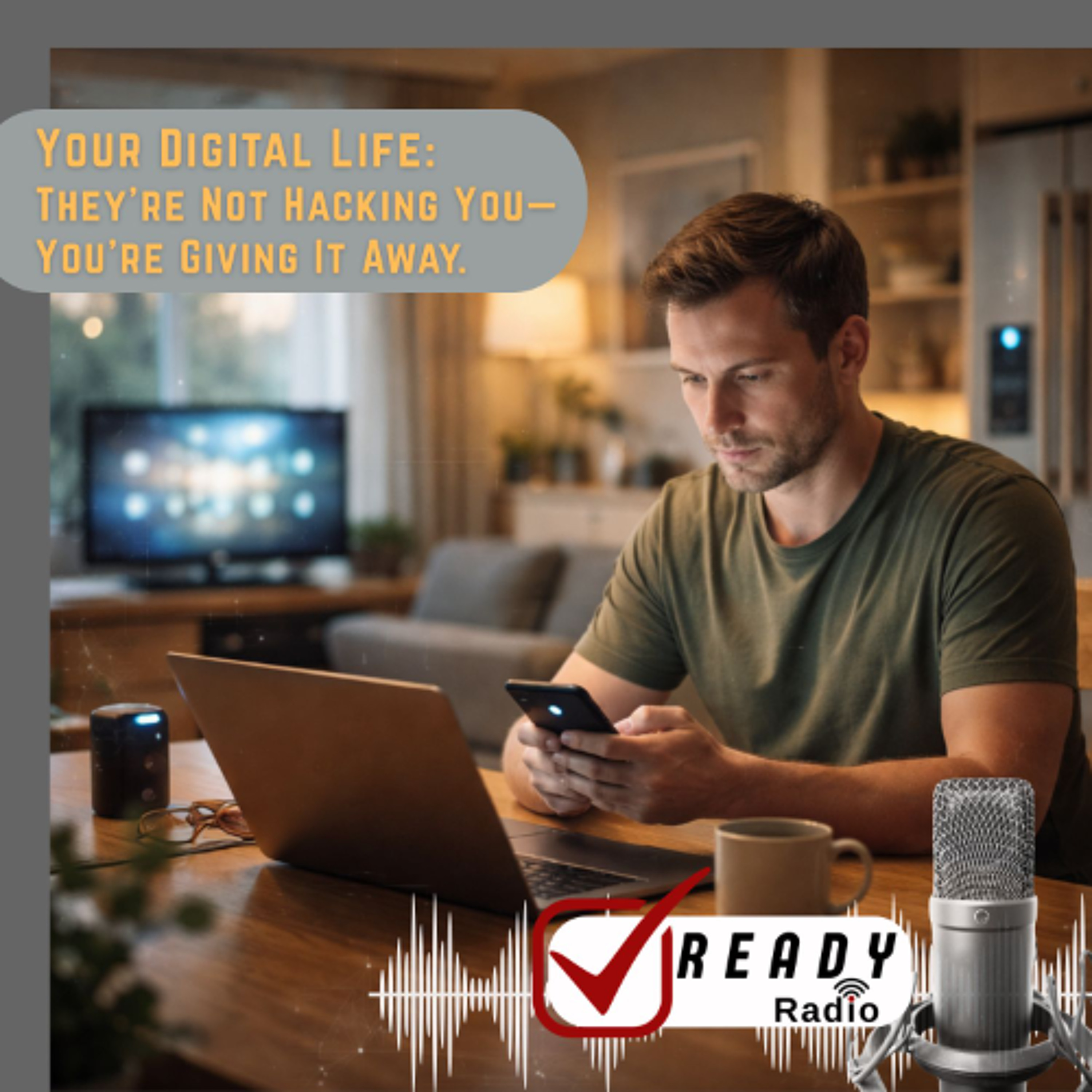 Your Digital Life: They’re Not Hacking You—You’re Giving It Away. (4-3-26) episode artwork