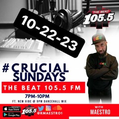 NEW VIBEZ AT 9 DANCEHALL MIX ON THE BEAT 1055 FM 10-22-23