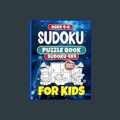 Read PDF 📖 4x4 Sudoku Puzzle book for Kids ages 4-8: Animal-themed 4x4 Sudoku for Kids 4-8: Wholes