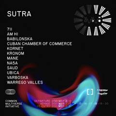 live @ SUTRA for Currents.fm COMMON MULTIVERSE INITIATIVE 12/03/21