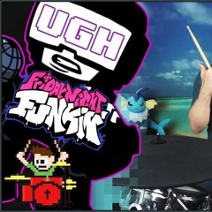 Friday Night Funkin' - Ugh On Drums! || by The8bitDrummer