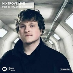 Nixtrove Live - 29 Novembre 2023