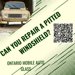 Can you repair a pitted windshield
