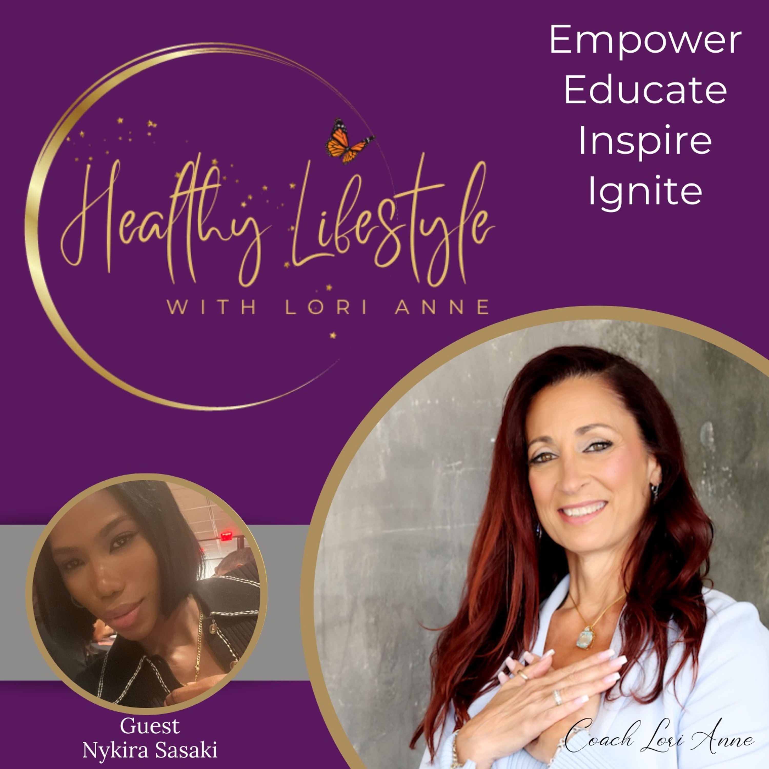 Healthy Lifestyle 8-23-25 Nykira Sasaki - The Chef You Never Knew You Needed … Inspired Visionary episode artwork