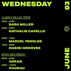 RND. Records - Arkan / June 3th. 20 / 8pm-9pm