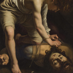 Lectura fácil - David vencedor de Goliat de Caravaggio