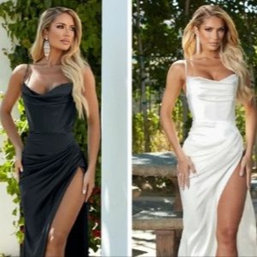 Bad Reputation High Slit Dress